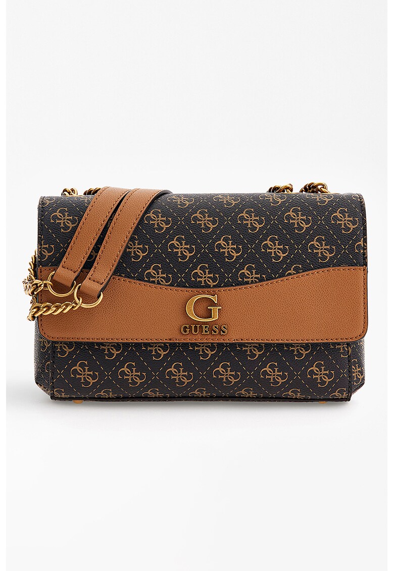 Guess Чанта Nell от еко кожа с десен с монограм за Жени Guess Чанта Nell от еко кожа с десен с монограм за Жени
