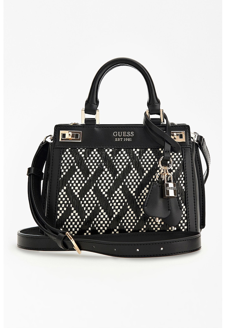 Guess Десенирана ръчна чанта Katey за Жени Guess Десенирана ръчна чанта Katey за Жени