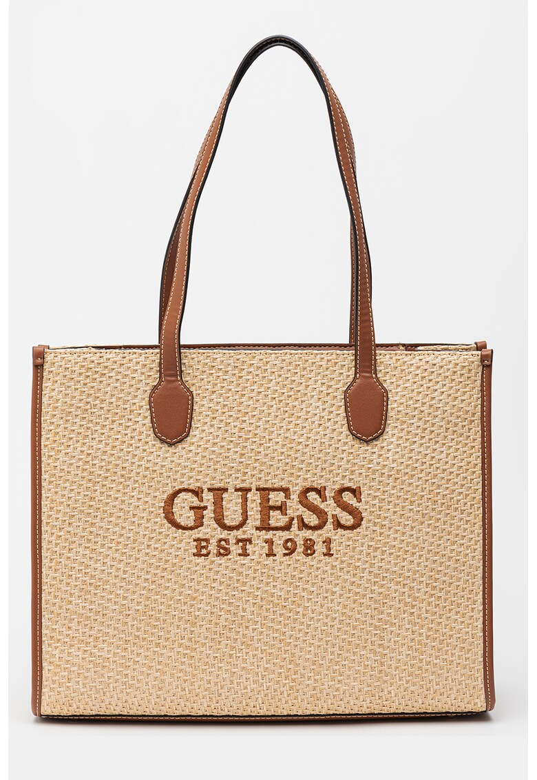 Guess Чанта Silvana с бродирано лого за Жени Guess Чанта Silvana с бродирано лого за Жени