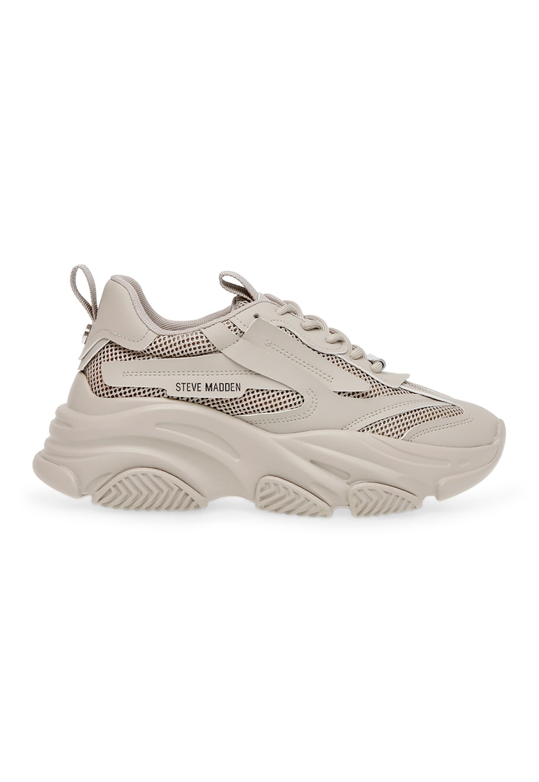 Steve Madden Спортни обувки Possession от еко кожа с мрежести зони за Жени Steve Madden Спортни обувки Possession от еко кожа с мрежести зони за Жени