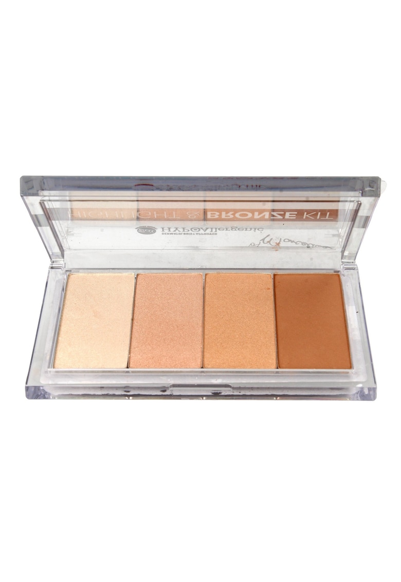 Paleta iluminator si contur - Hypoallergenic - Highlight & Bronze - 20g