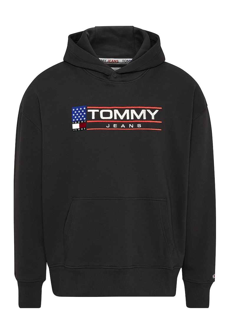 Tommy Jeans Худо с органичен памук с лого за Мъже Tommy Jeans Худо с органичен памук с лого за Мъже