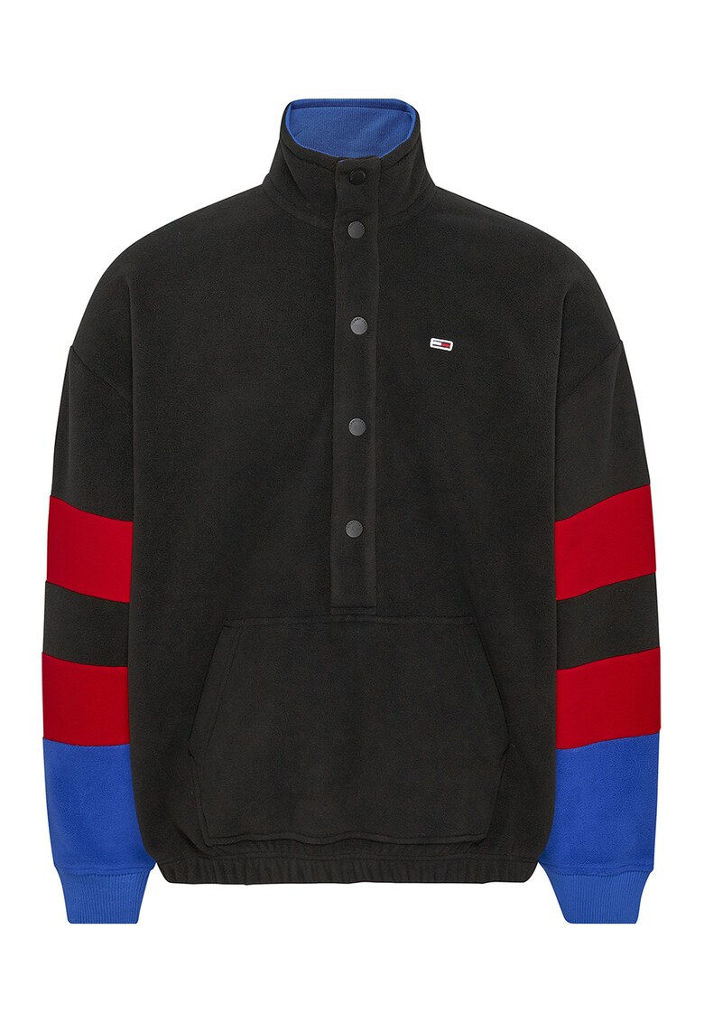 Tommy Jeans Поларен суитшърт с джоб кенгуру за Мъже Tommy Jeans Поларен суитшърт с джоб кенгуру за Мъже