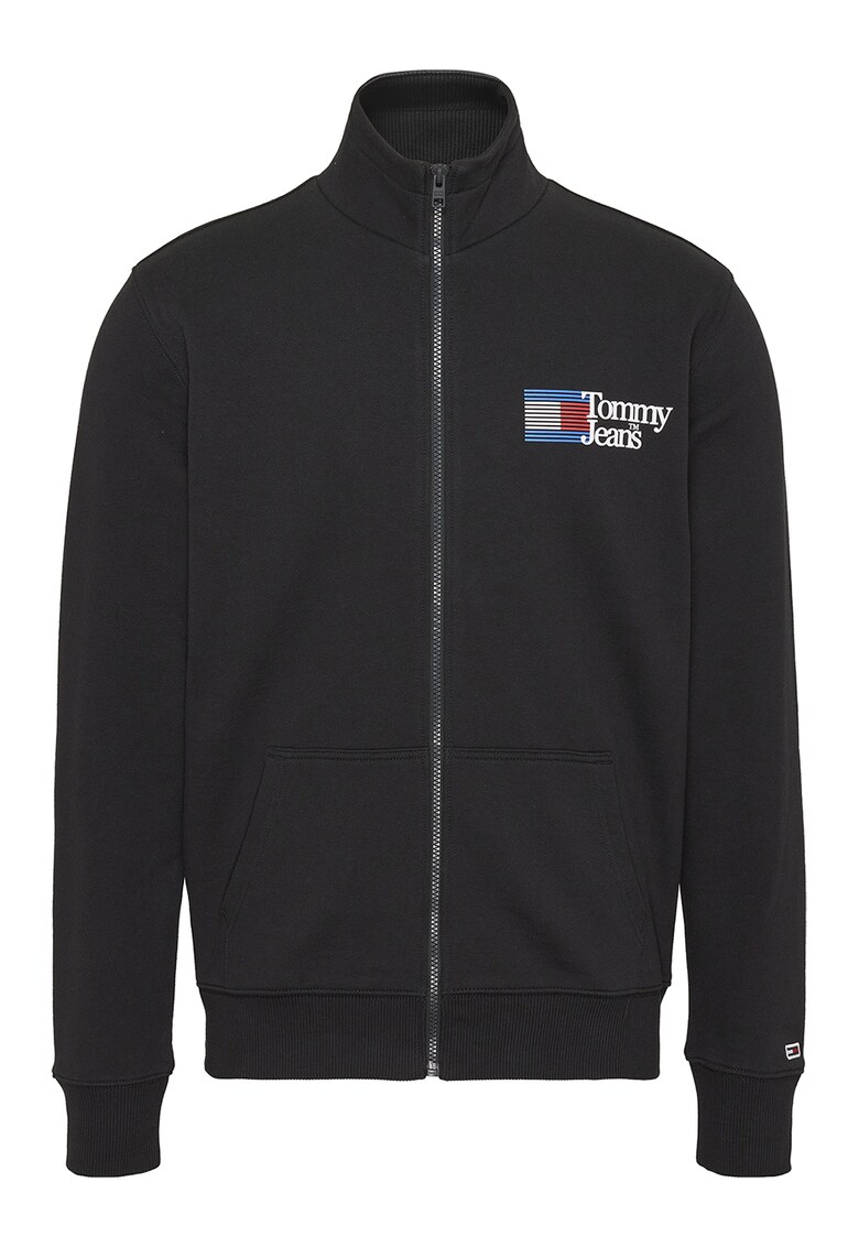 Tommy Jeans Суитшърт с цип и скосени джобове за Мъже Tommy Jeans Суитшърт с цип и скосени джобове за Мъже
