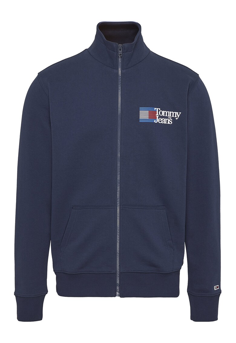 Tommy Jeans Суитшърт с цип и скосени джобове за Мъже Tommy Jeans Суитшърт с цип и скосени джобове за Мъже