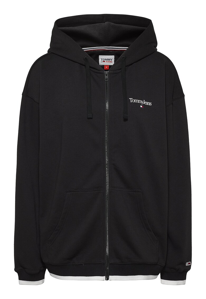 Tommy Jeans Худи с цип и връзки за Жени Tommy Jeans Худи с цип и връзки за Жени