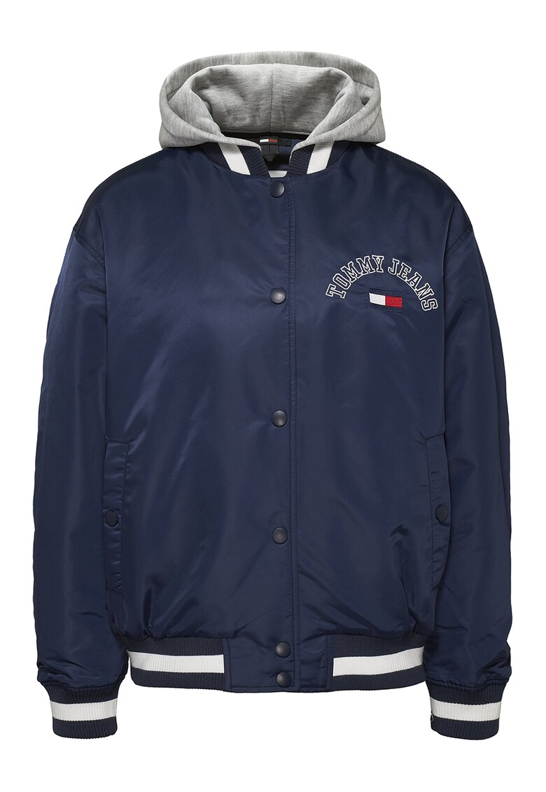 Tommy Jeans Бомбър яке с качулка за Жени Tommy Jeans Бомбър яке с качулка за Жени