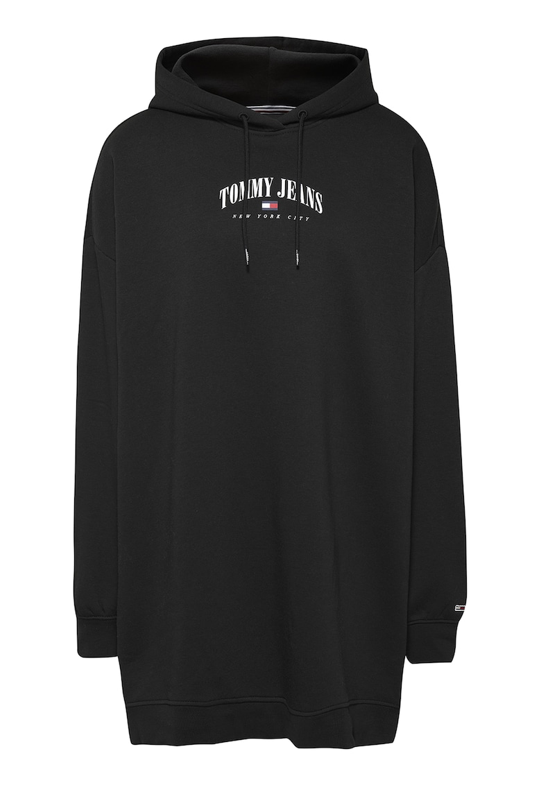 Tommy Jeans Рокля тип худи с лого за Жени Tommy Jeans Рокля тип худи с лого за Жени