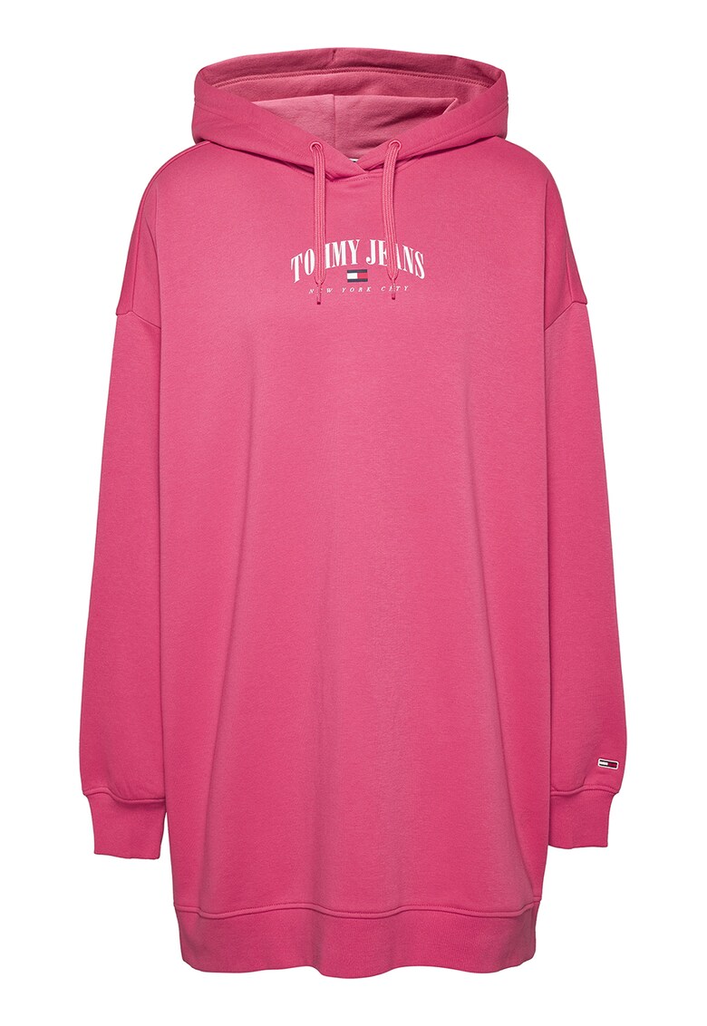 Tommy Jeans Рокля тип худи с лого за Жени Tommy Jeans Рокля тип худи с лого за Жени