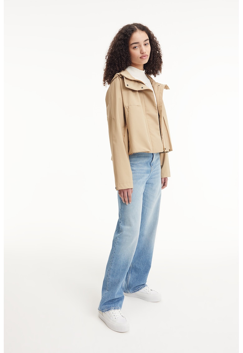 CALVIN KLEIN JEANS Яке с цип и качулка за Жени CALVIN KLEIN JEANS Яке с цип и качулка за Жени