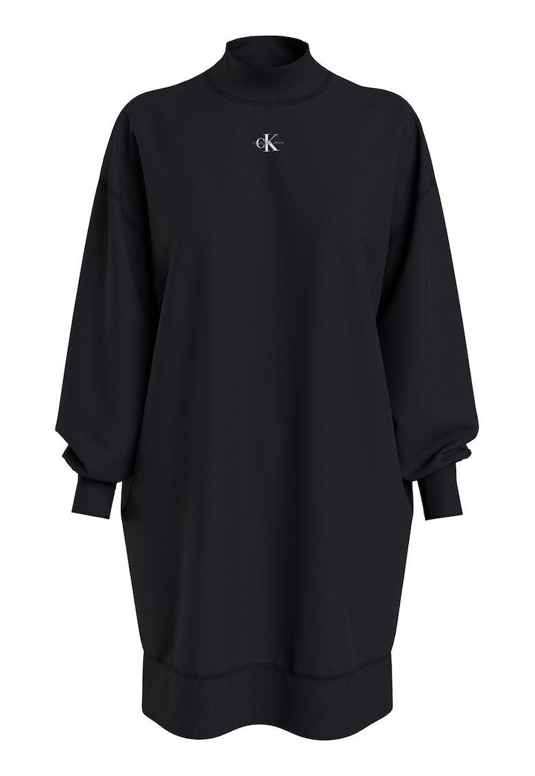 CALVIN KLEIN JEANS Рокля тип суитшърт с лого за Жени CALVIN KLEIN JEANS Рокля тип суитшърт с лого за Жени