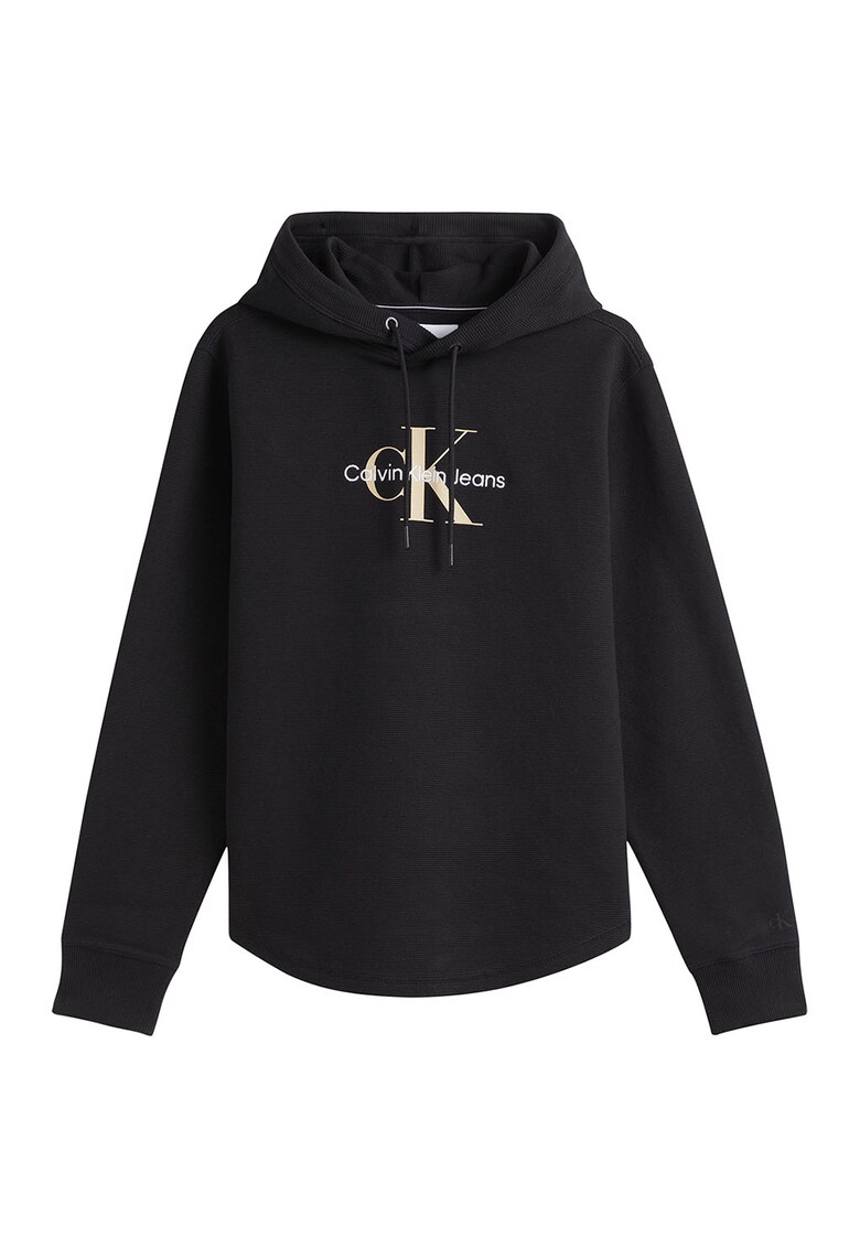 CALVIN KLEIN JEANS Худи с връзка и бродирано лого за Мъже CALVIN KLEIN JEANS Худи с връзка и бродирано лого за Мъже
