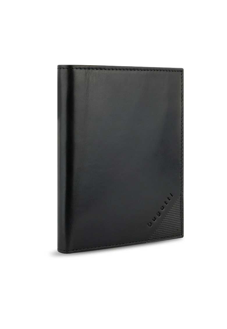 Вертикален мъжки портфейл - серия Nobile - 491255 - Черен