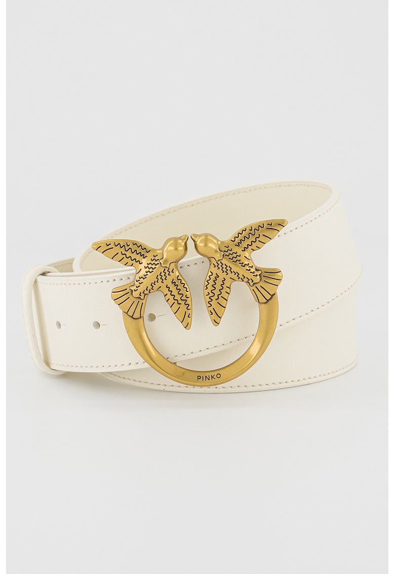 Curea de piele cu catarama cu nit Love Berry