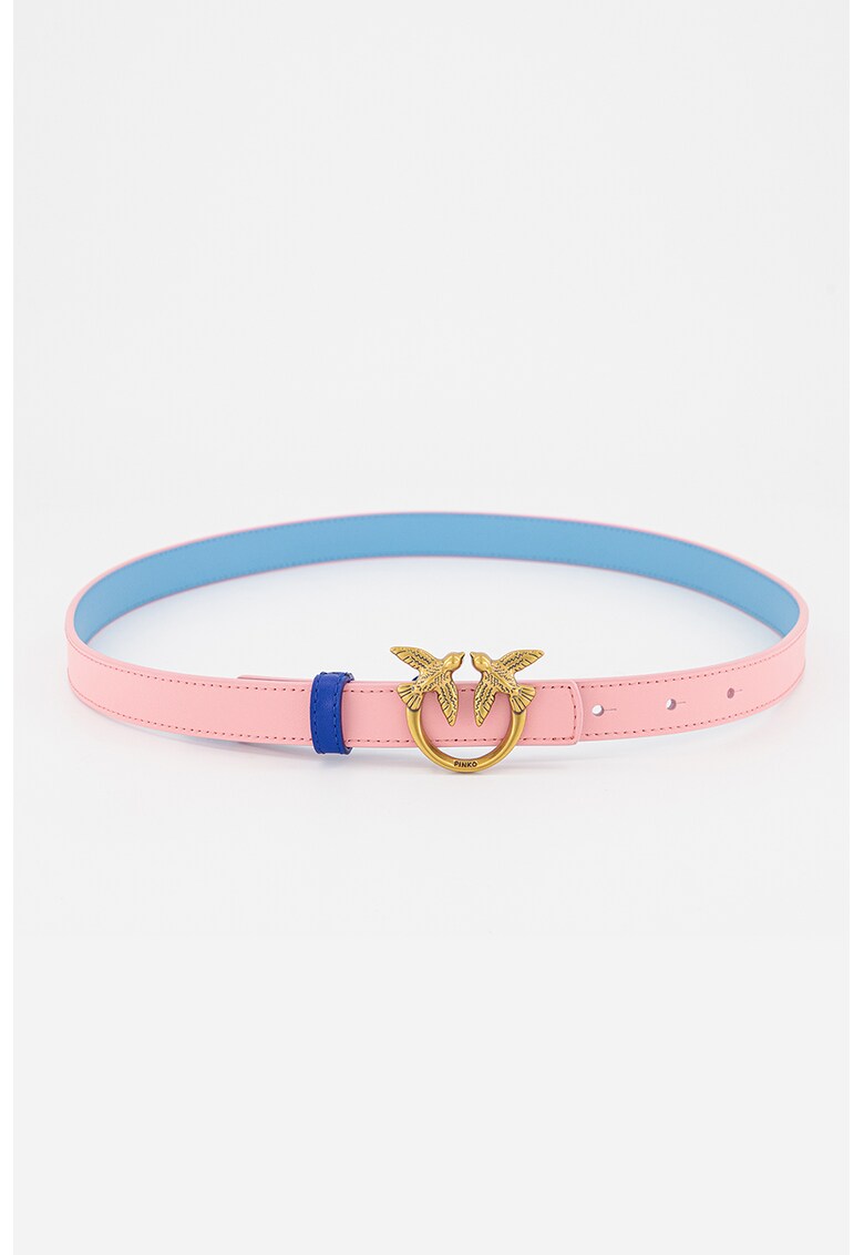 Pinko Двулицев кожен колан Love Berry за Жени Pinko Двулицев кожен колан Love Berry за Жени