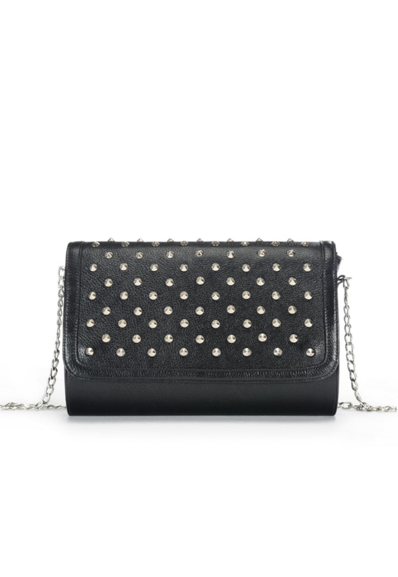 Geanta dama piele - Plic Laura 41 B cu tinte negru - 30x8x20 cm