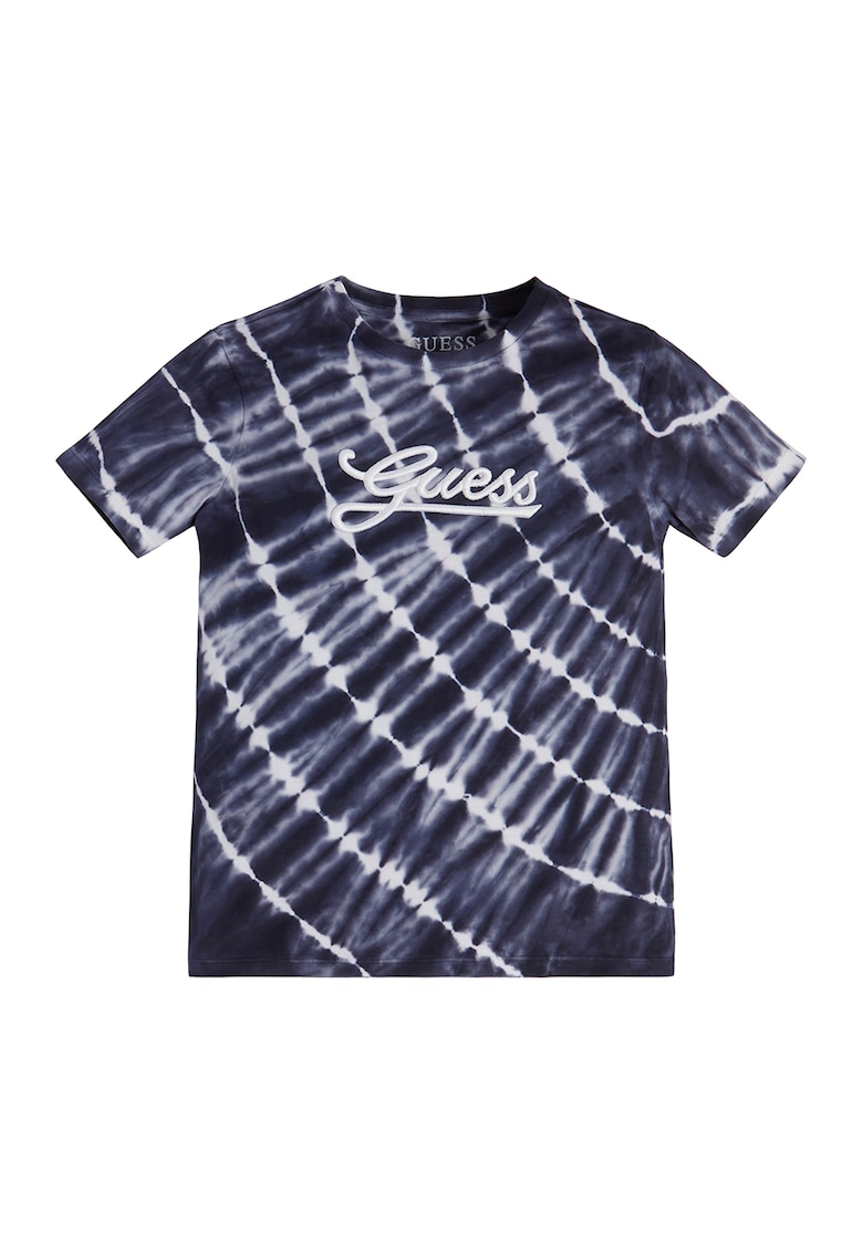 Tricou de bumbac cu model tie-dye