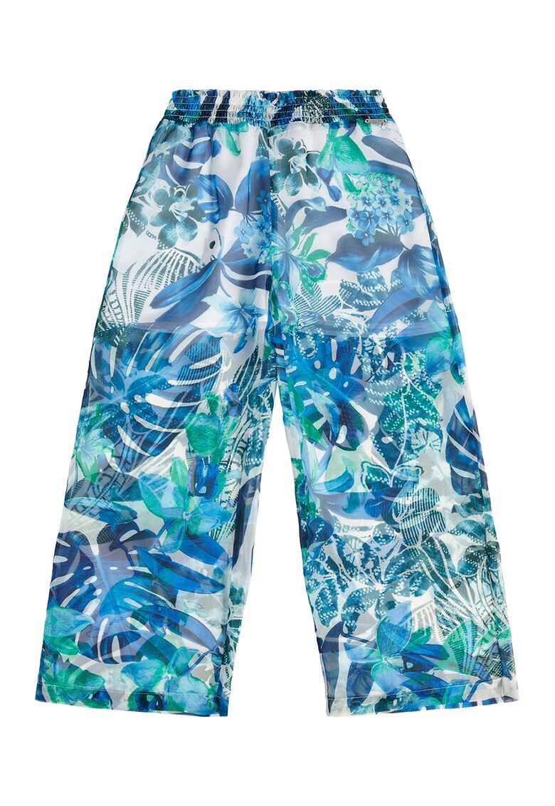 GUESS JEANS Панталон от шифон с принт за Момичета GUESS JEANS Панталон от шифон с принт за Момичета