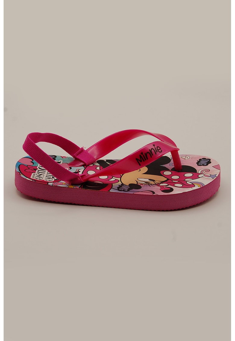 Sandale slingback cu Minnie-Mouse