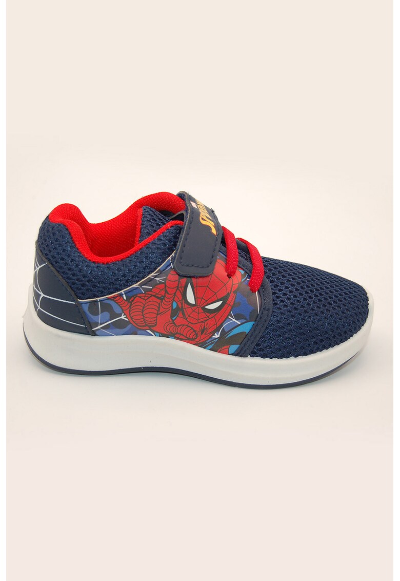 Pantofi sport cu spiderman si velcro