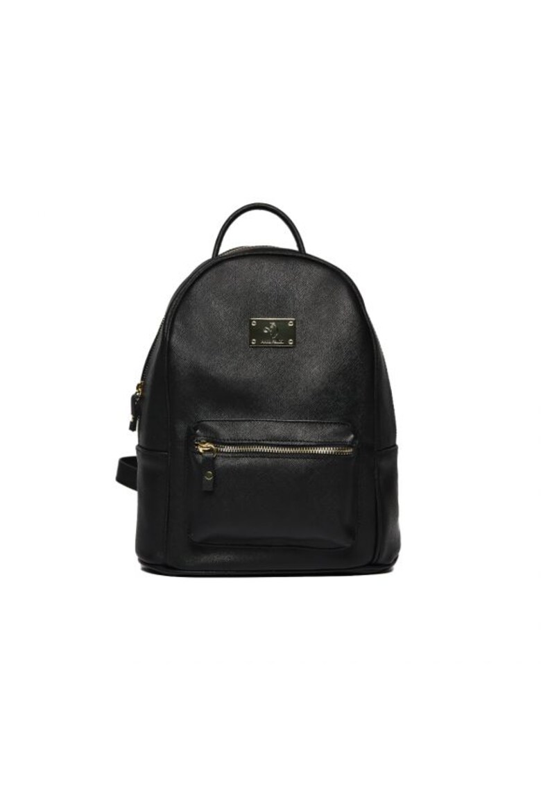 Rucsac piele - 3 negru