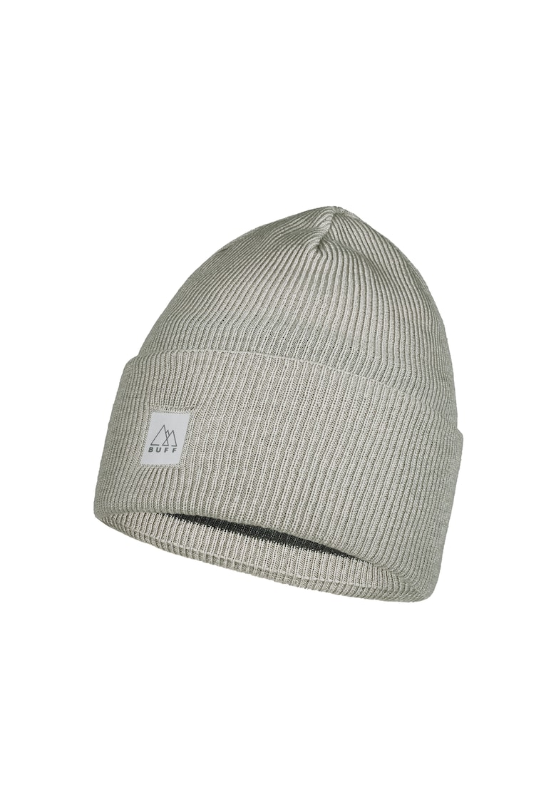 Caciula Tricotata Crossknit model Solid Light Grey pentru Adulti - Gri