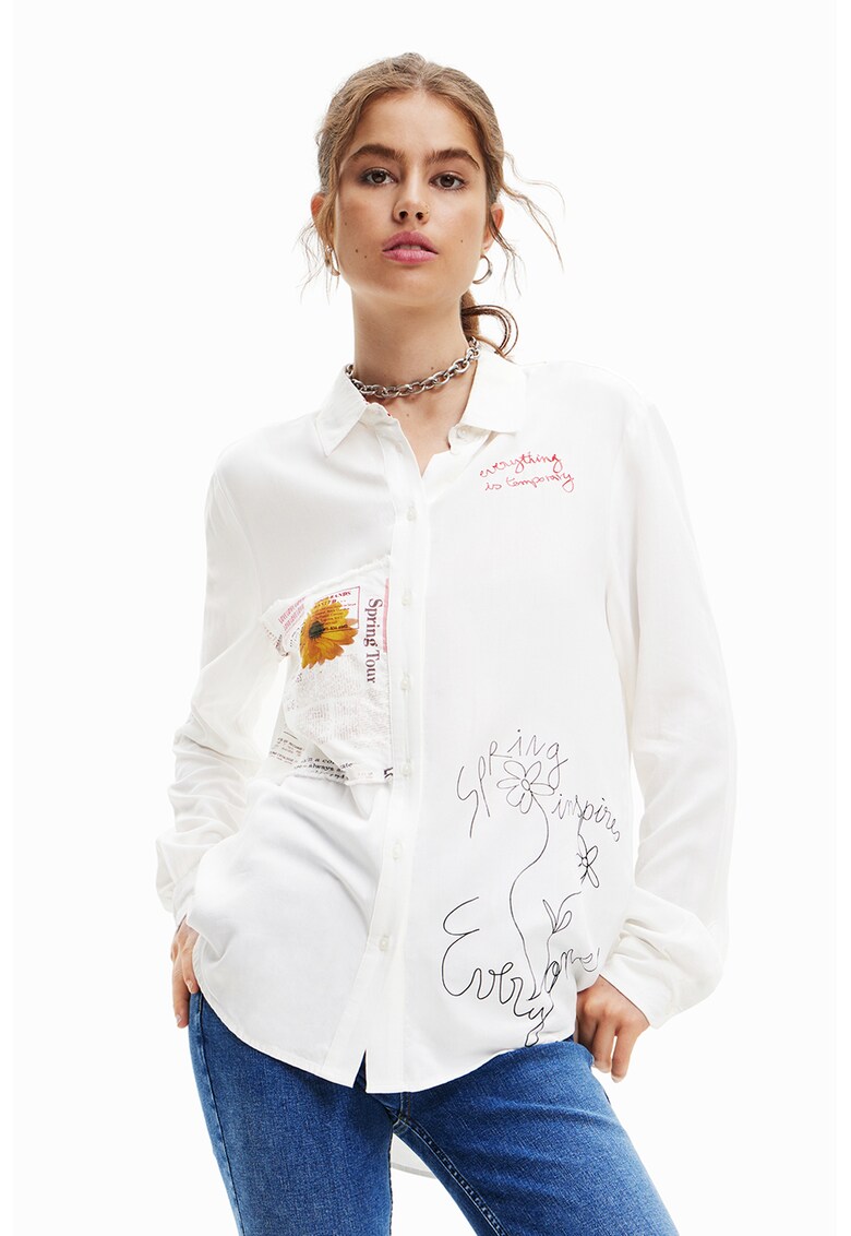 DESIGUAL Асиметрина риза за Жени DESIGUAL Асиметрина риза за Жени