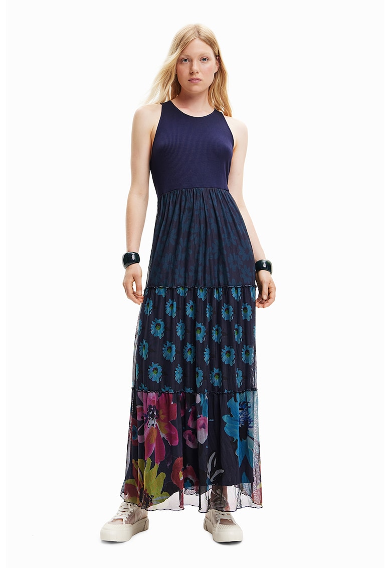 Rochie maxi cu imprimeu floral