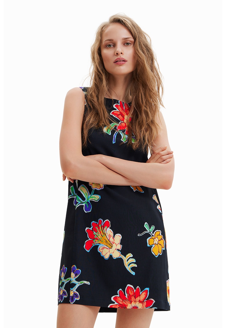 DESIGUAL Къса флорална рокля за Жени DESIGUAL Къса флорална рокля за Жени