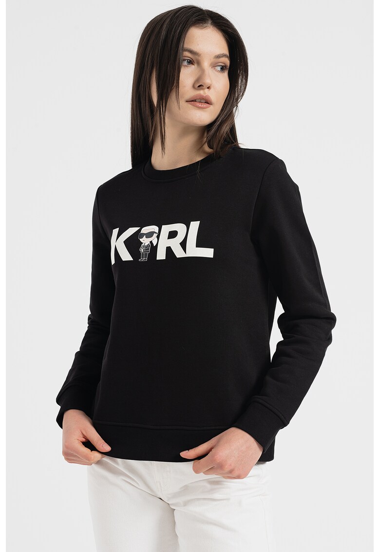 Karl Lagerfeld Суитшърт с лого за Жени Karl Lagerfeld Суитшърт с лого за Жени
