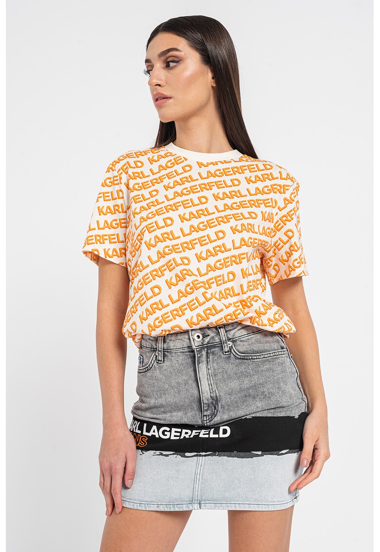 Karl Lagerfeld Тениска с лого за Жени Karl Lagerfeld Тениска с лого за Жени