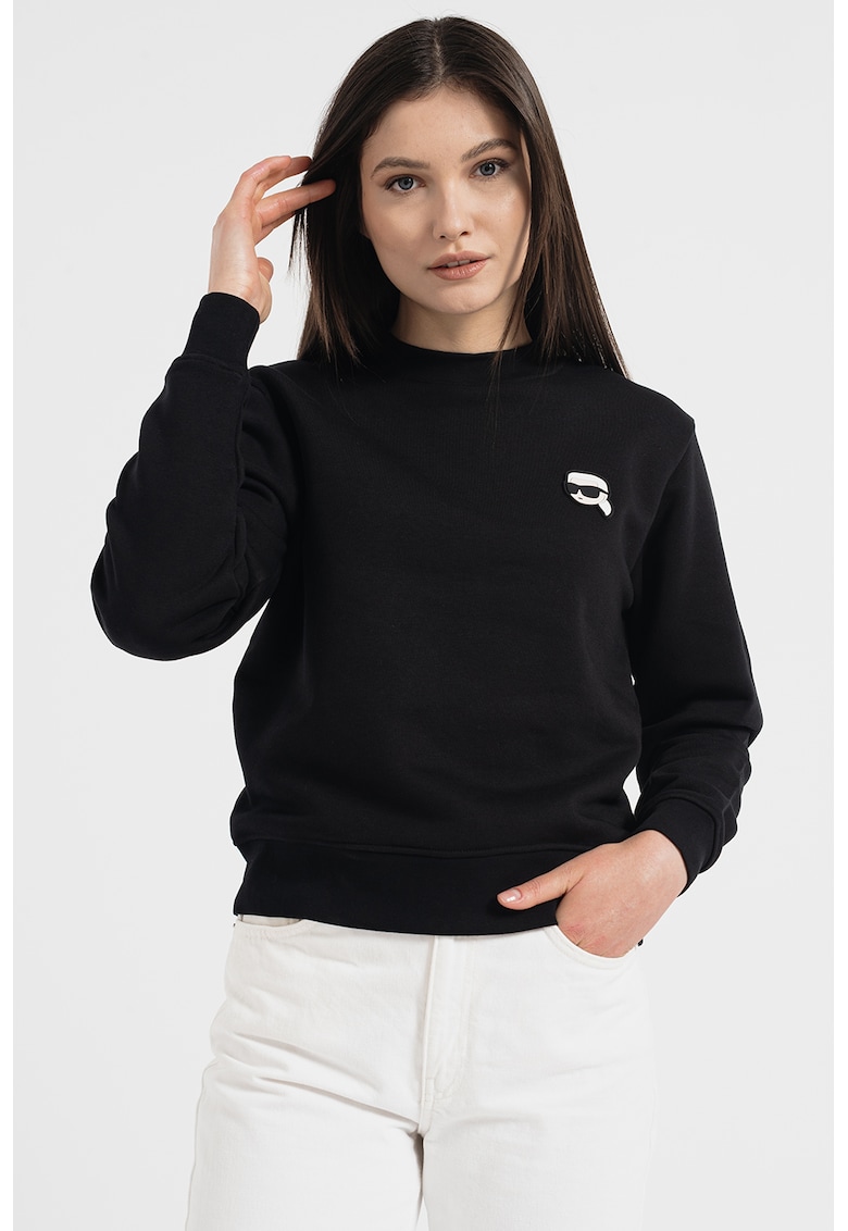 Karl Lagerfeld Суитшърт от органичен памук Ikonik 2.0 за Жени Karl Lagerfeld Суитшърт от органичен памук Ikonik 2.0 за Жени