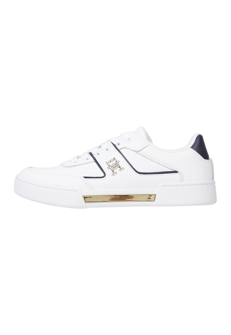 Tommy Hilfiger Кожени спортни обувки с лого за Жени Tommy Hilfiger Кожени спортни обувки с лого за Жени