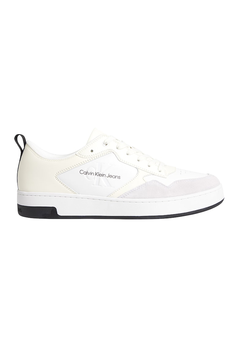 CALVIN KLEIN JEANS Кожени спортни обувки с велур за Мъже CALVIN KLEIN JEANS Кожени спортни обувки с велур за Мъже