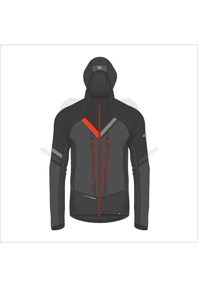 Jacheta barbati pentru ski de tura Solisko 3 - albastru