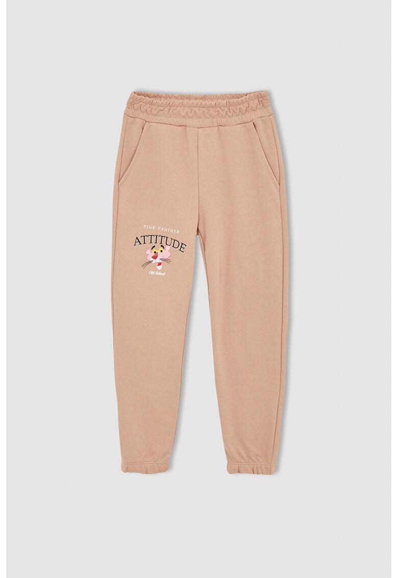 Pantaloni sport cu imprimeu Tom&Jerry