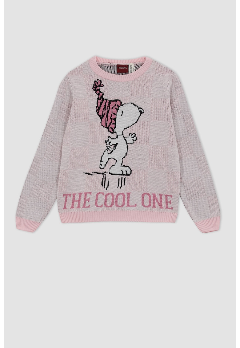 Pulover cu model cu desene animate