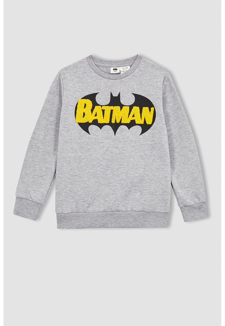 Bluza sport cu decolteu la baza gatului Batman