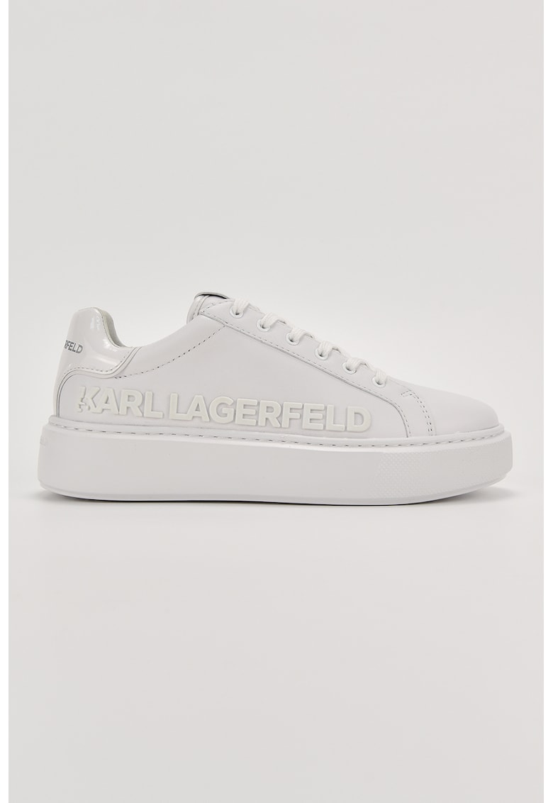 Karl Lagerfeld Спортни обувки със скосена подметка и лого за Жени Karl Lagerfeld Спортни обувки със скосена подметка и лого за Жени