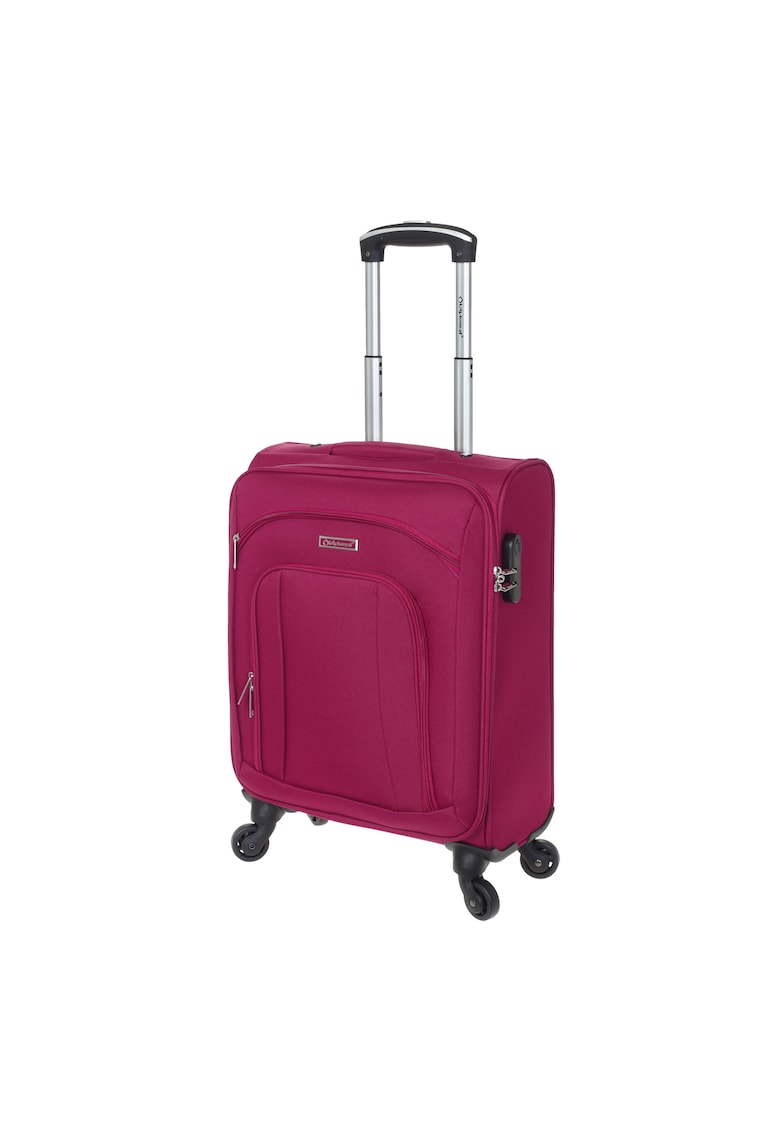 Troler Cabina - 4 Roti - ZC 444 - 55 cm - Rosu