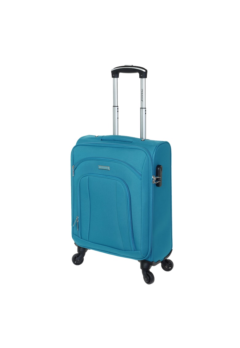 Troler Cabina - 4 Roti - ZC 444 - 55 cm - Turcoaz