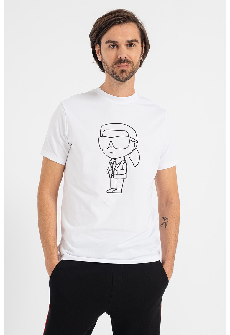 Karl Lagerfeld Тениска с принт за Мъже Karl Lagerfeld Тениска с принт за Мъже