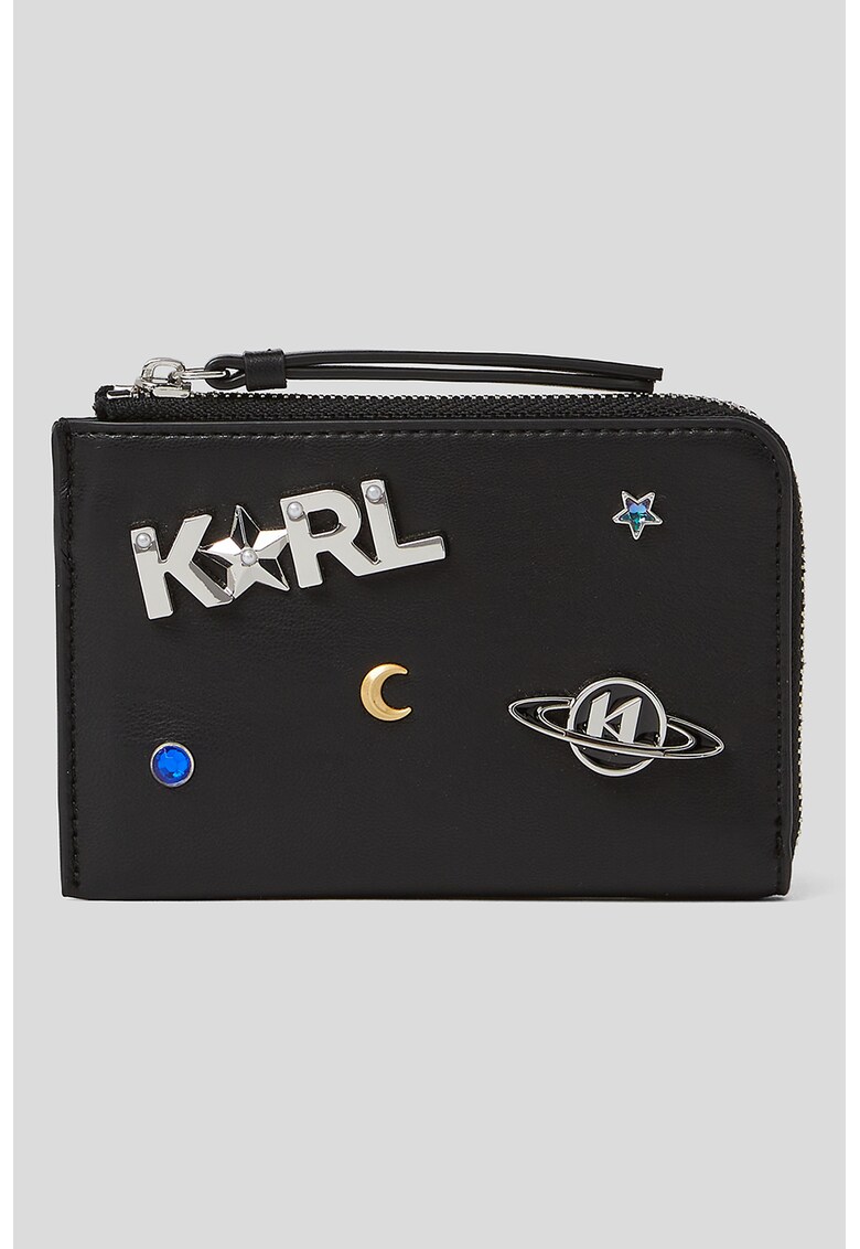 Karl Lagerfeld Калъф за карти Swing от еко кожа за Жени Karl Lagerfeld Калъф за карти Swing от еко кожа за Жени