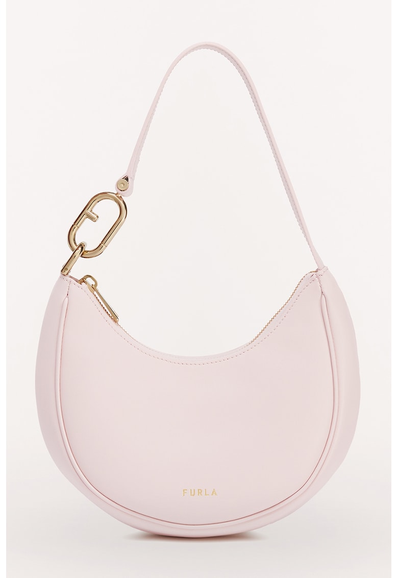 Furla Кожена чанта Primavera с лого за Жени Furla Кожена чанта Primavera с лого за Жени
