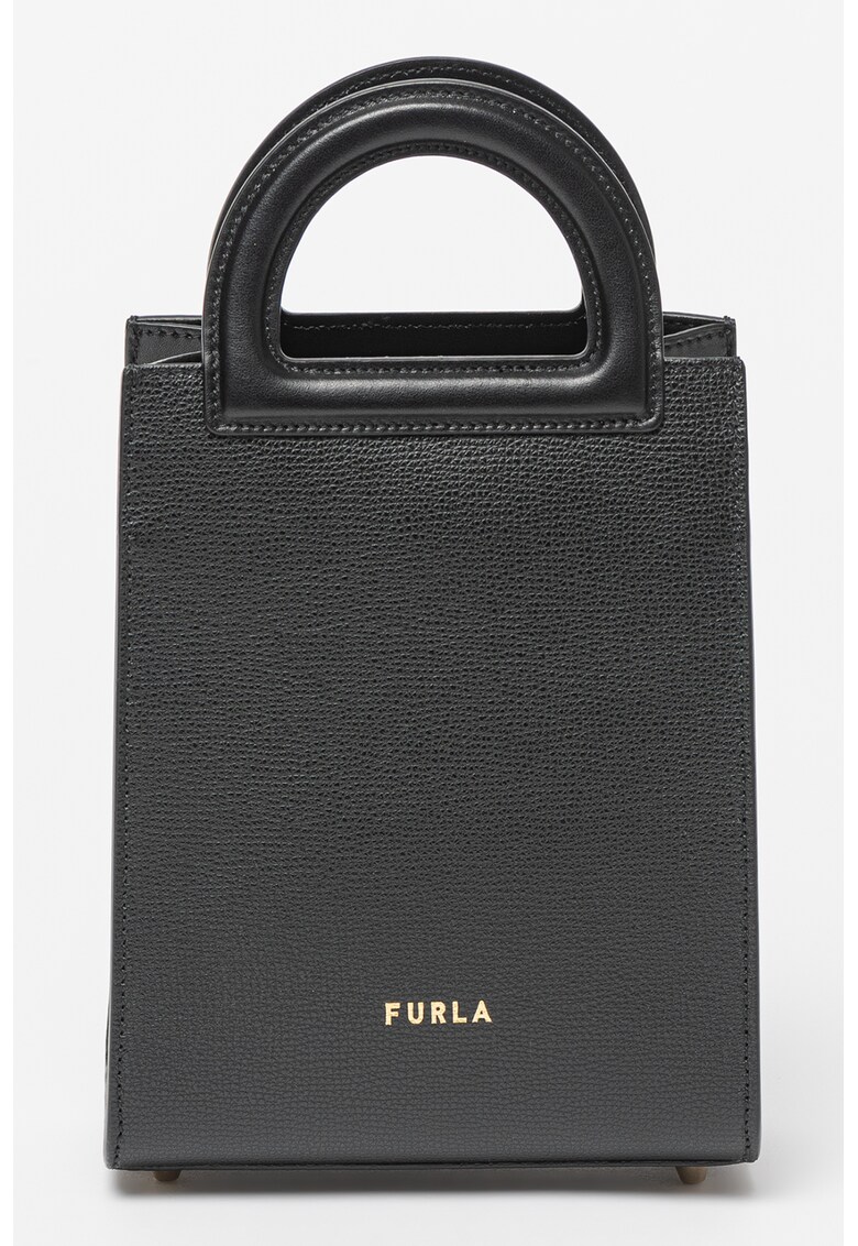 Furla Кожена чанта Dara за Жени Furla Кожена чанта Dara за Жени