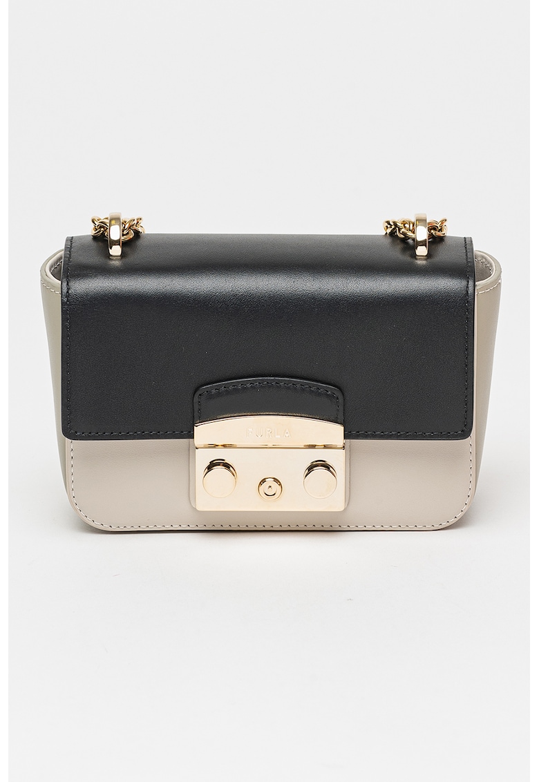 Furla Кожена чанта Metropolis за Жени Furla Кожена чанта Metropolis за Жени