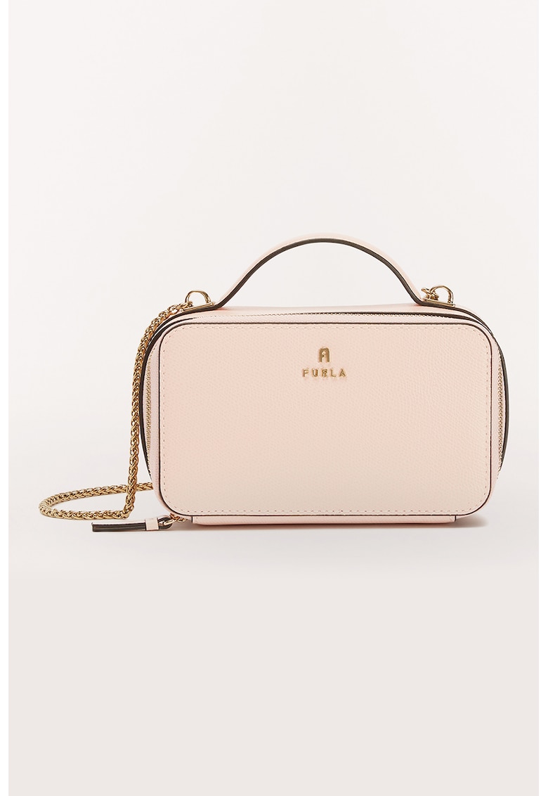 Furla Кожена чанта през рамо Camelia за Жени Furla Кожена чанта през рамо Camelia за Жени