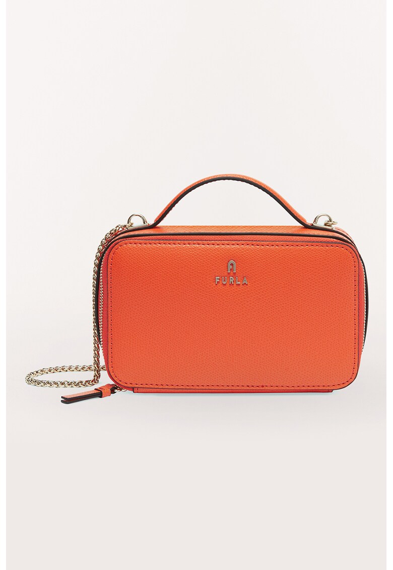 Furla Кожена чанта през рамо Camelia за Жени Furla Кожена чанта през рамо Camelia за Жени