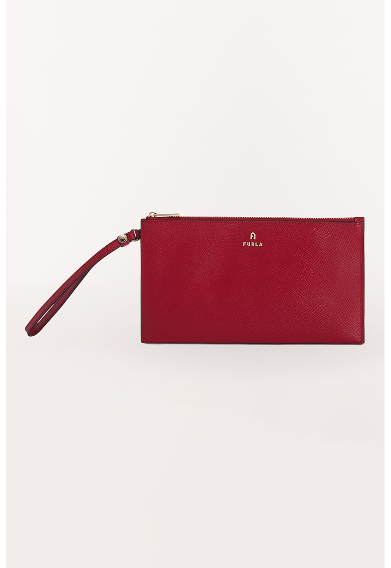 Furla Кожен клъч Camelia с отделяща се каишка за китката за Жени Furla Кожен клъч Camelia с отделяща се каишка за китката за Жени