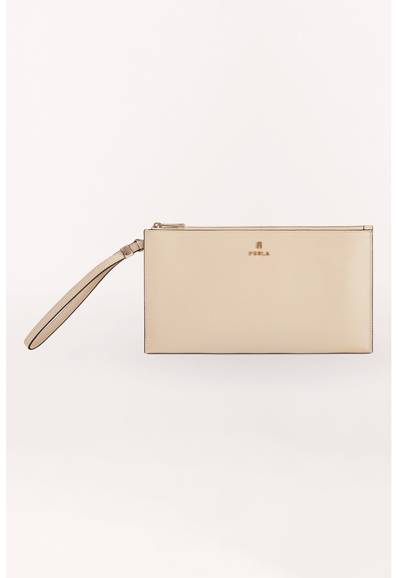 Furla Кожен клъч Camelia с отделяща се каишка за китката за Жени Furla Кожен клъч Camelia с отделяща се каишка за китката за Жени